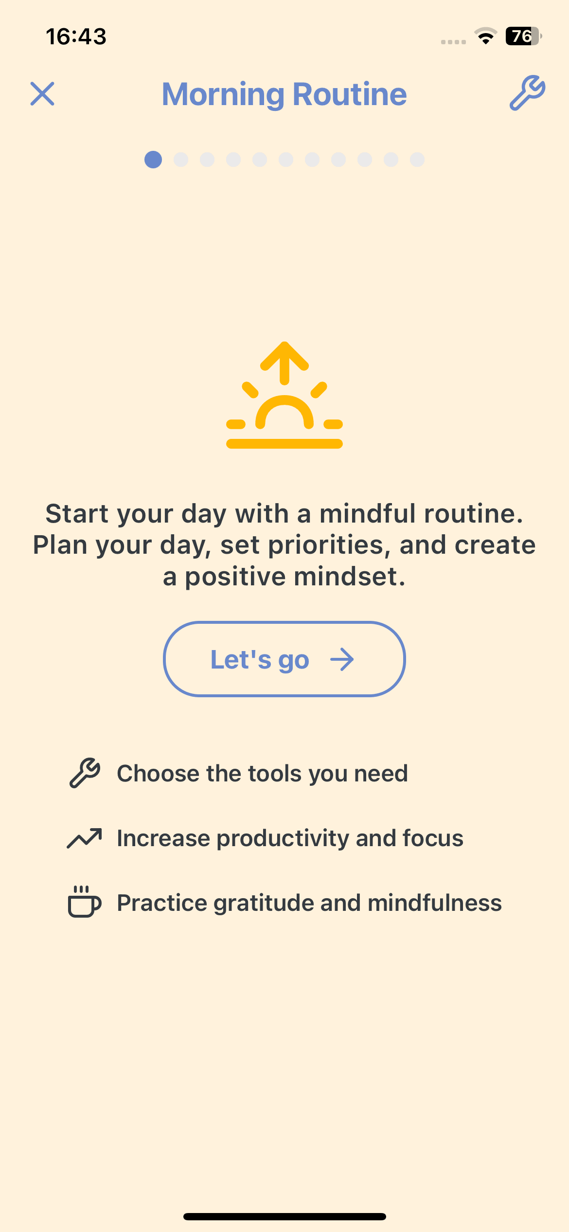 Morning Routine