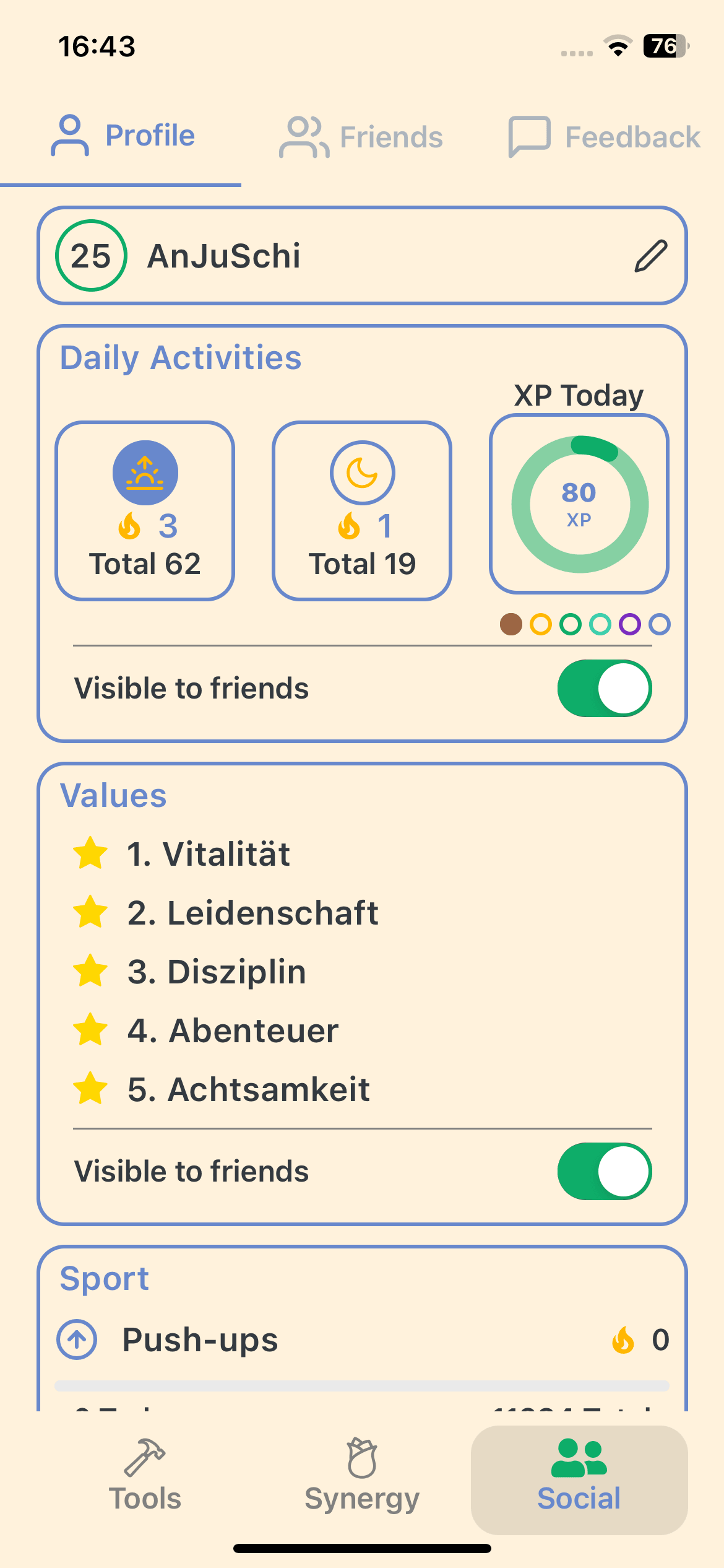 User Profile